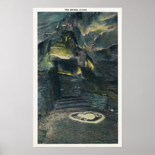 Poster Vista do altar nupcial