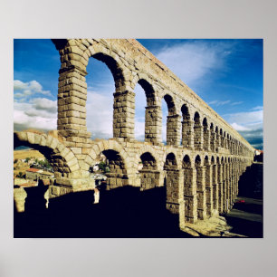 Poster Vista do aqueduto