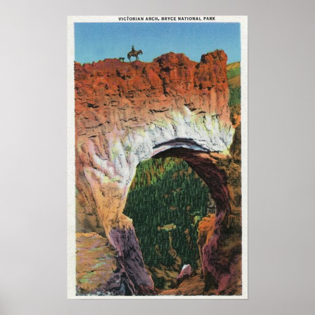 Poster Vista do arco vitoriano (Frente)