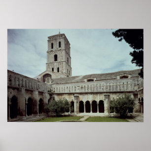 Pôster Vista do claustro