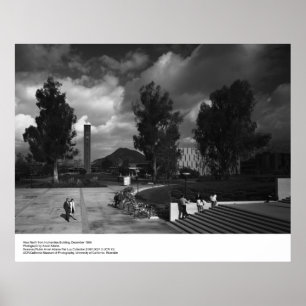 Pôster Vista do Edifício Humanidades, 1966, por Ansel Ada