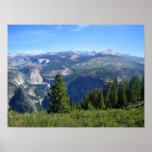 Poster Vista do Glacier Point, Yosemite, CA (Frente)