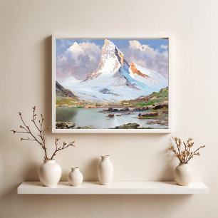 Poster Vista do Matterhorn