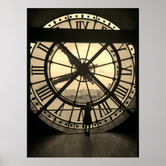 Poster Vista do Musee D'Orsay em Paris