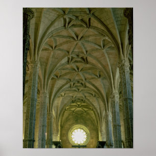 Pôster Vista do nave central