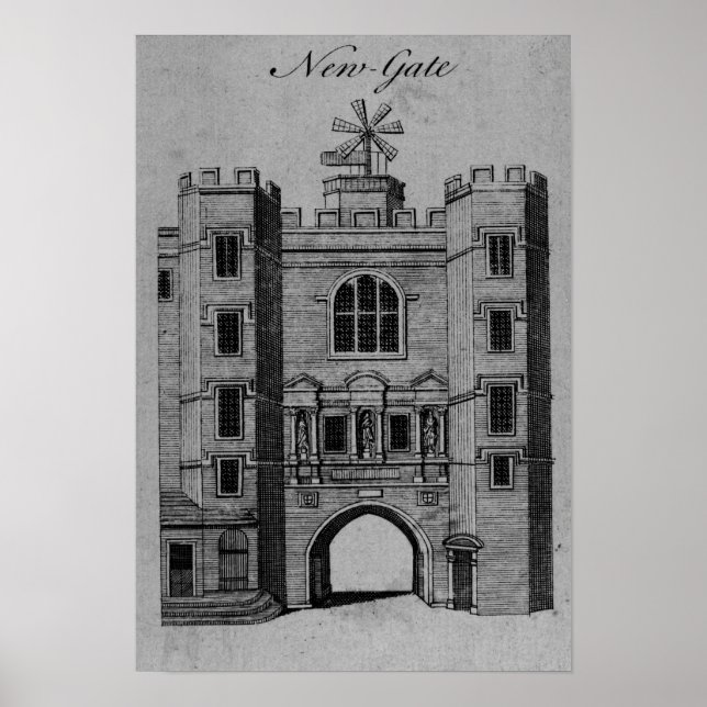 Pôster Vista do Newgate (Frente)