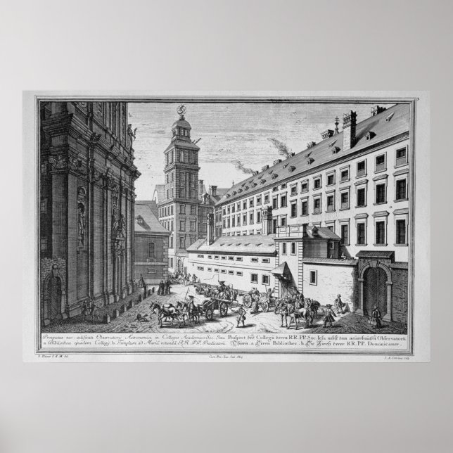 Poster Vista do novo Observatório no Jesuíta (Frente)