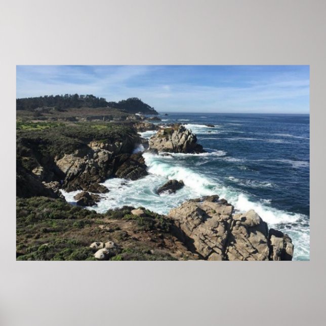 Pôster Vista do Oceano (Frente)