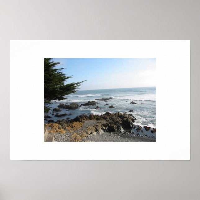 Pôster Vista do Oceano (Frente)