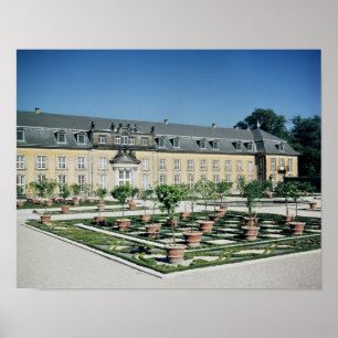Pôster Vista do orangery do Herrenhausen
