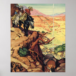 Pôster Vista do penhasco