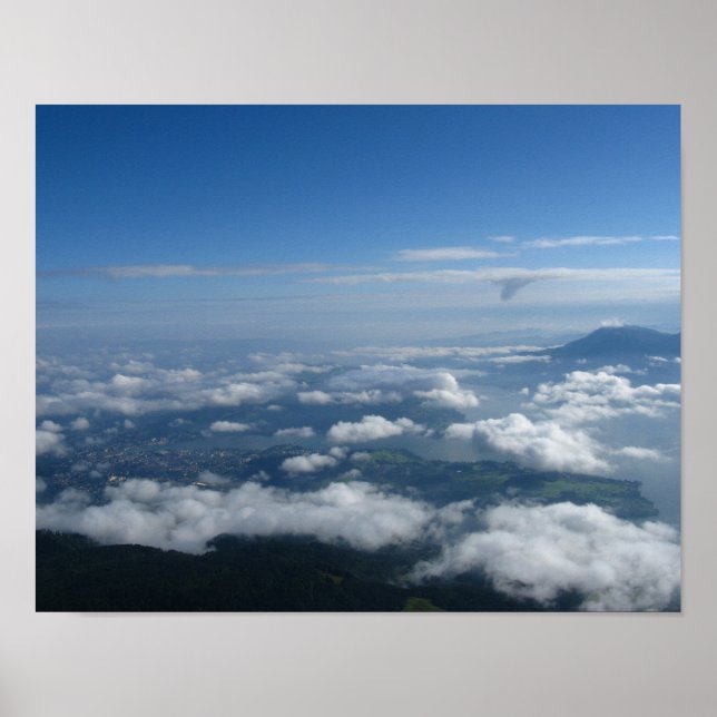 Pôster Vista do Pilatus (Frente)