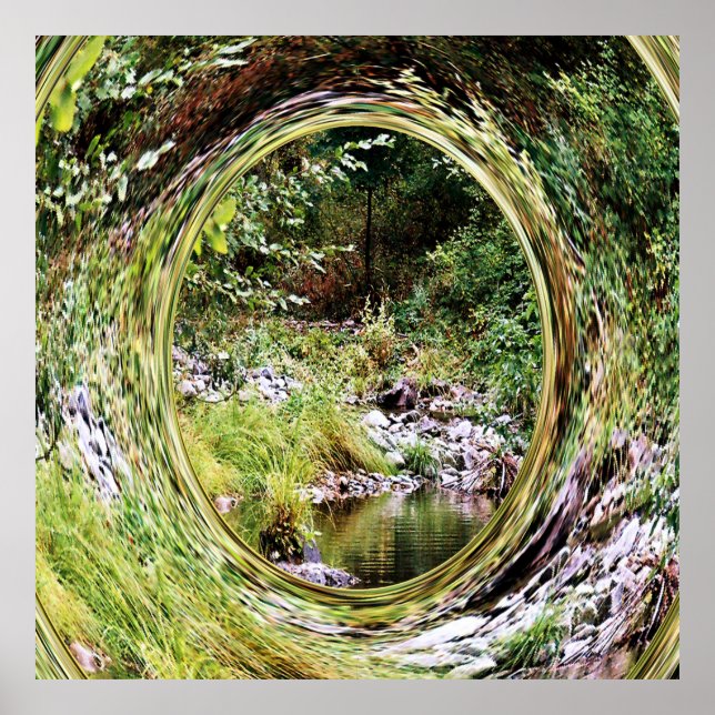 Poster Vista do riacho.... (Frente)