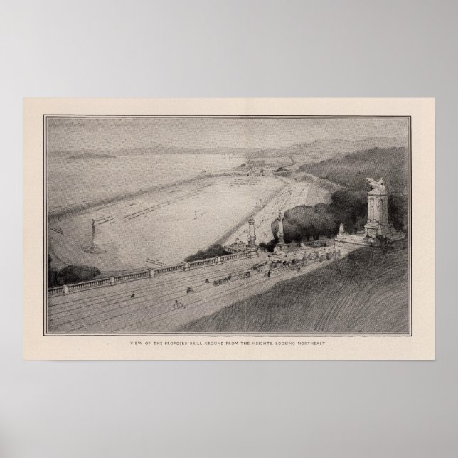 Pôster Vista do solo de Drill proposto (Frente)