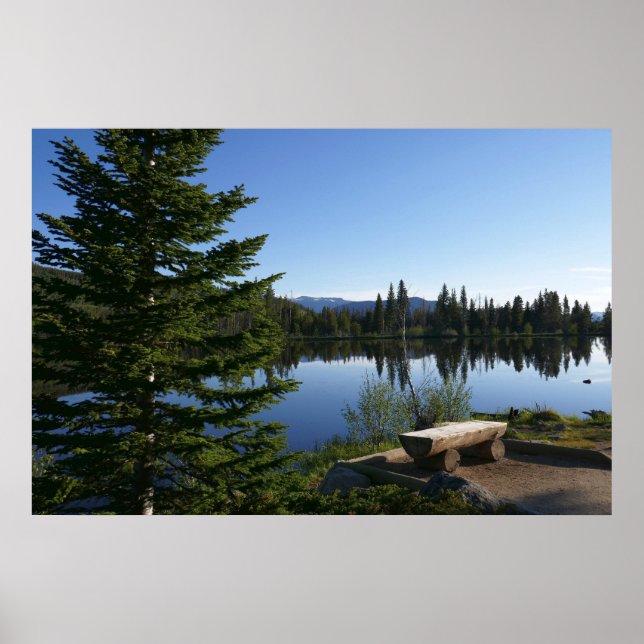 Poster Vista do Sprague Lake (Frente)