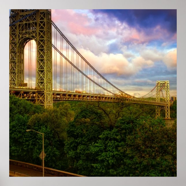Pôster Vista do Sul - Oeste de Manhattan (Frente)
