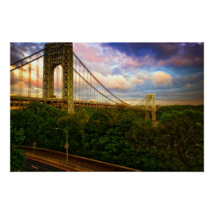 Pôster Vista do Sul - Oeste de Manhattan