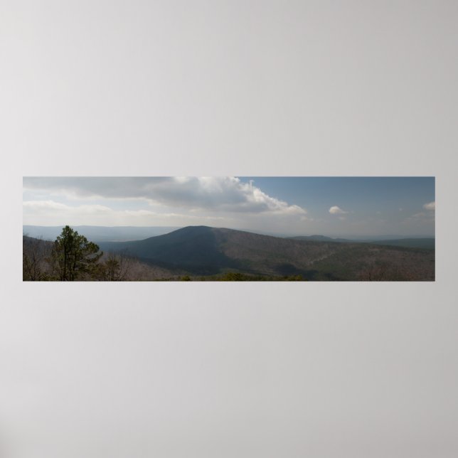 Poster Vista do Talimena Scenic Drive, OK (Frente)