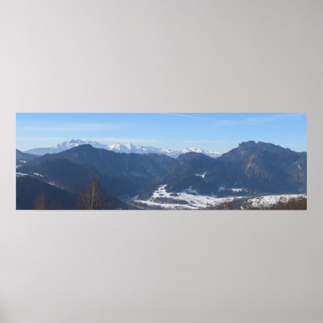 Poster Vista do Tatras de Beschild (Frente)