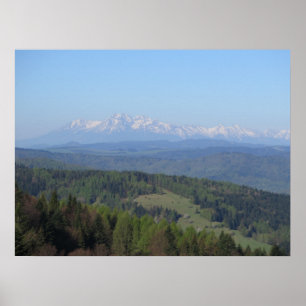 Poster Vista do Tatras de Beschild