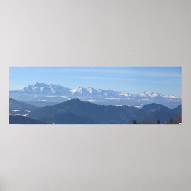 Poster Vista do Tatras de Beschild (Frente)