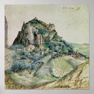 Pôster Vista do vale de Arco no Tirol, 1495