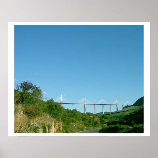 Pôster Vista do viaduto, concluída em dezembro de 2004 (p (Frente)