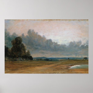 Poster Vista em Hampstead Heath - John Constable