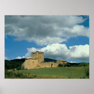 Pôster Vista exterior da fortaleza, construída 1038-43