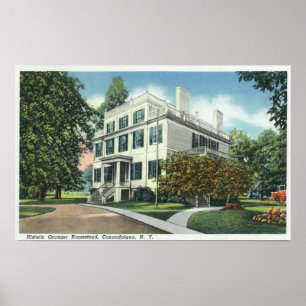 Poster Vista exterior da herdade histórica de Granger