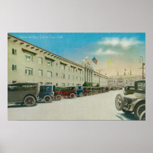 Poster Vista exterior das casas del Rey