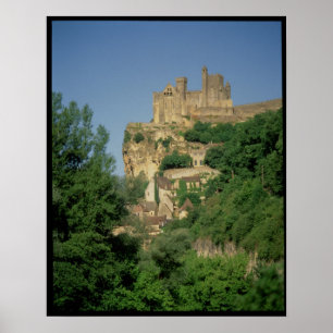 Poster Vista exterior dos penhascos mais baixos