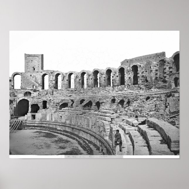 Poster Vista interior do anfiteatro (Frente)