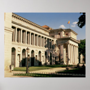 Pôster Vista lateral do museu