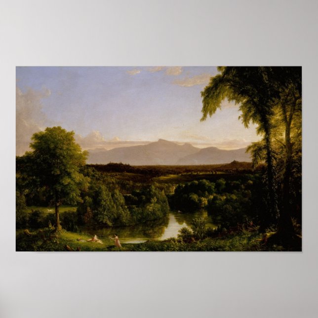 Poster Vista no Catskill—Início do Outono (Frente)