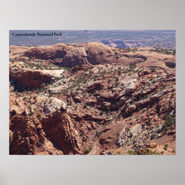 Poster Vista no Parque Nacional de Canyonlands (Frente)