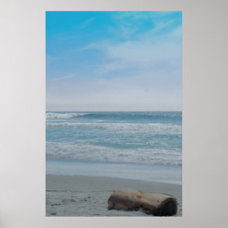 Pôster Vista Oceano Pacífico Grove