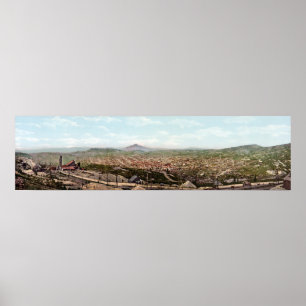 Poster Vista panorâmica de Colorado da angra do aleijado