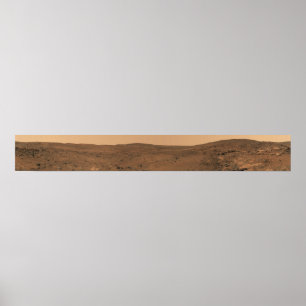 Pôster Vista panorâmica de Marte 8