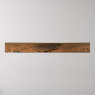 Pôster Vista panorâmica de Marte 9