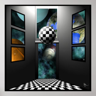 Pôster Vista para o surrealismo