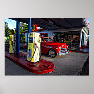 Pôster Vista para trás a tempo