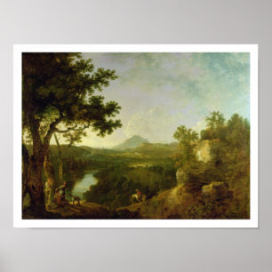 Poster Vista perto de Wynnstay, Seat do senhor Watkin