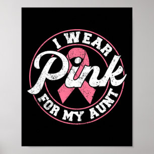 Poster Vista Rosa Para Minha Tia Cancer De Mama Dar Um Pr