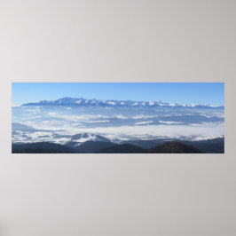 Poster Vista sobre Tatras de Gorce