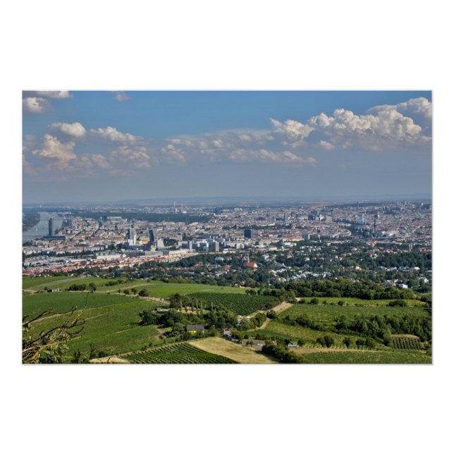 Pôster Vista Sobre Viena De Kahlenberg (Frente)