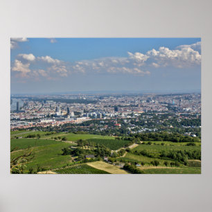 Pôster Vista Sobre Viena De Kahlenberg