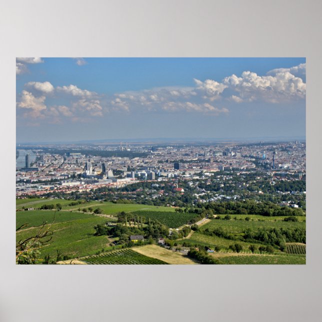 Pôster Vista Sobre Viena De Kahlenberg (Frente)