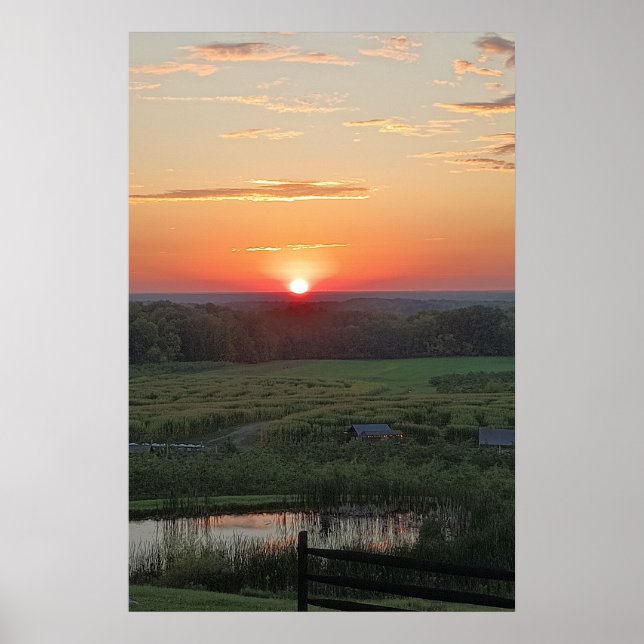 Poster Vista Sunset (Frente)