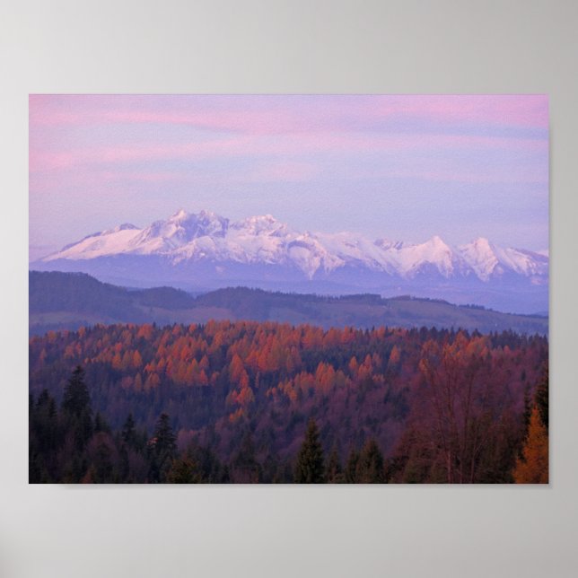 Poster Vista Tatras de Besboy Sądecki (Frente)